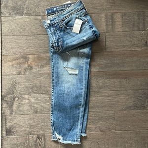 NWT Girls GAP pencil slim ankle high rise jean size 8